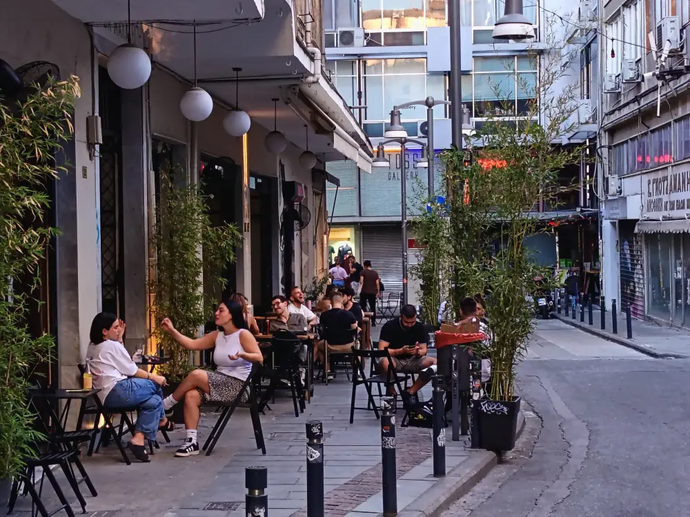 Katukahvila Thessalonikissa