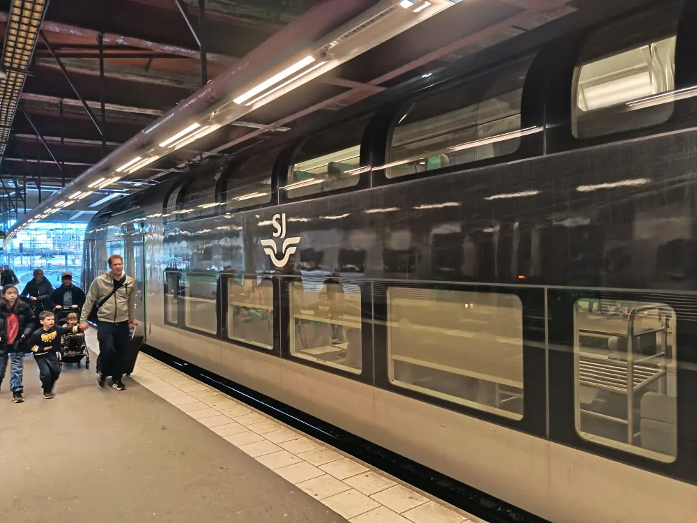 Ryhmämatkat 2 Matka Perämerelle alkaa SJ:n junalla. Ruotsalaiset voivat tulla mukaan.